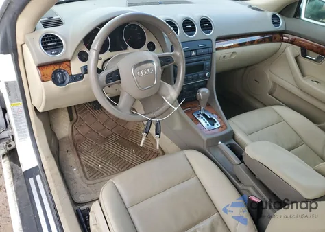 2009 Audi A4 2.0T Cabriolet Quattro from USA, damaged, VIN WAUDF48HX9K010048